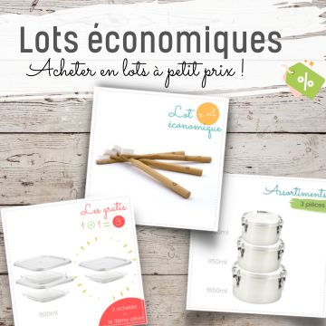 Les lots économiques pour acheter à petits prix sur sans-bpa.com
